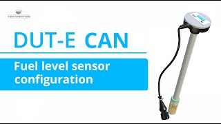 DUT-E CAN Fuel level sensor configuration