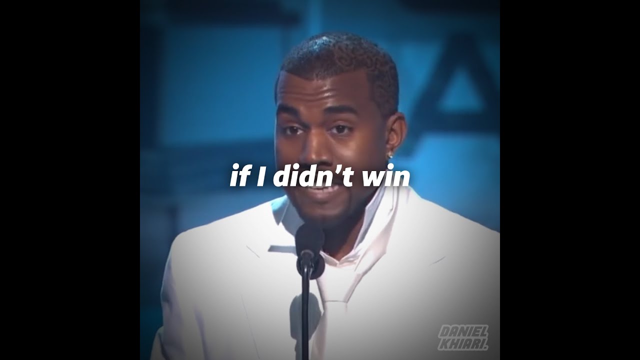 Kanye West - What would I do if I didn't win (GRAMMY speech