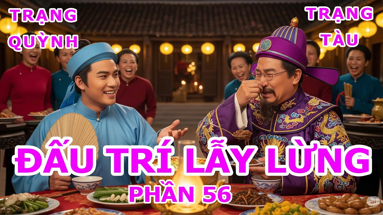 Trạng Quỳnh đối đầu Trạng Tàu – Rượu Mặt Trời – Cười Nghiêng Ngả – Phần 56