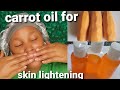 How to make carrot oil at home/for skin lightening and cooking