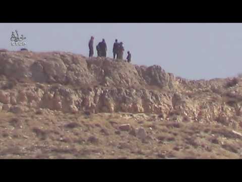 خطوة رصد تجمع لعناصر قوات النظام في جبال الحرس الجمهوري لواء 104 في وادي بردى 