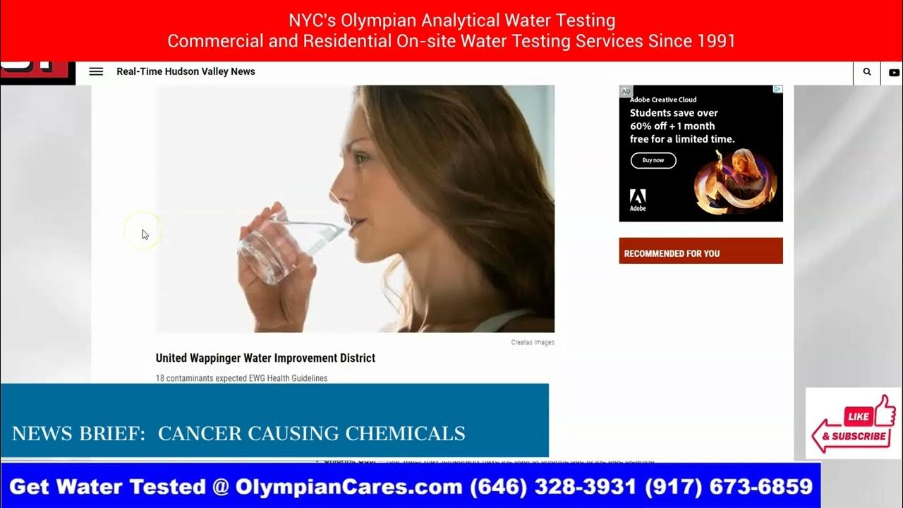 Queens Get Water Tested Potential Cancer Causing Chemicals YouTube