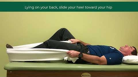 Pre-op Hip Exercise 1: Heel Slide