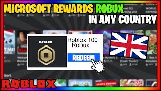 How To Claim Free 100 Robux From Microsoft Rewards 2023 - Flizzyy