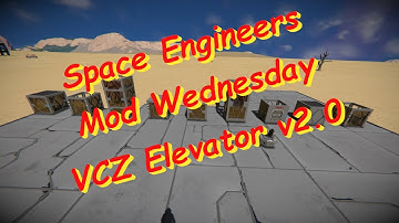 Space Engineers – Mod Wednesday – VCZ Elevator v2.0