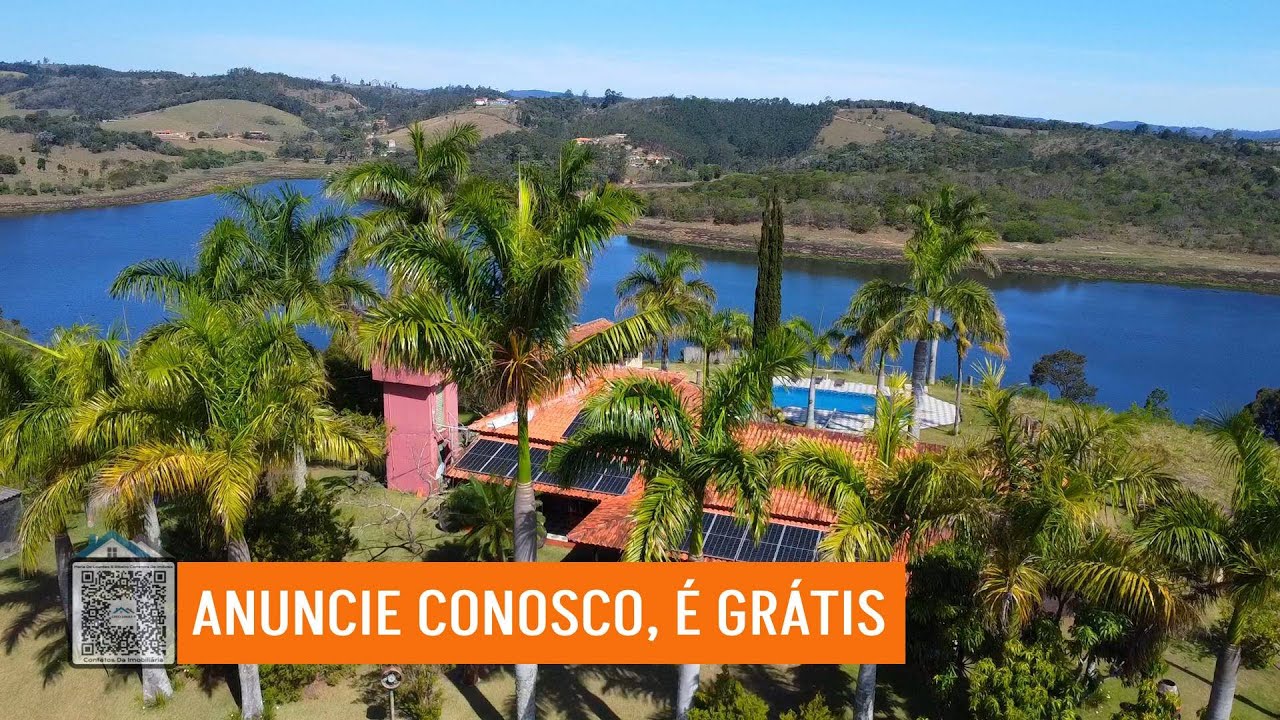 ((COM SUÍTES E VISTA PRIVILEGIADA PARA REPRESA)) Sítio De 24.000 m² Em Salesópolis SP