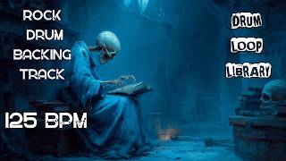 125 BPM Rock Drum Backing Track | Polished Fluid Pulse