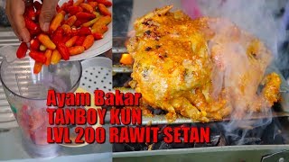 AYAM PANGGANG GOKIL !!!!!! 2 JAM HABIS 50 EKOR AYAM KAMPUNG !!!!! TUSUKAN AYAM PALING BRUTAL !!!!. 