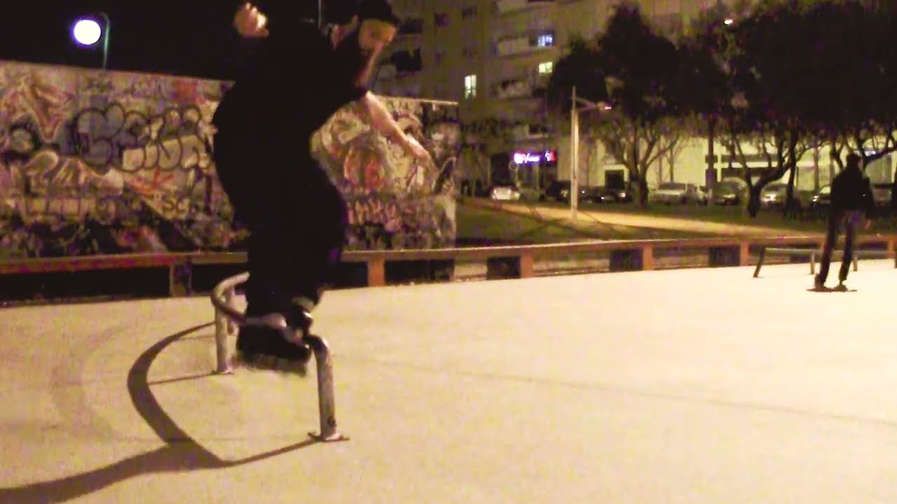 Night Skate Coimbra Grind Session / Agressive inline skating