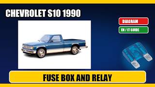 chevrolet s10 (1990) Fuse Box Location, Diagram and Relays