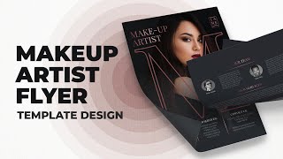 Makeup Artist Flyer Design Template screenshot 4