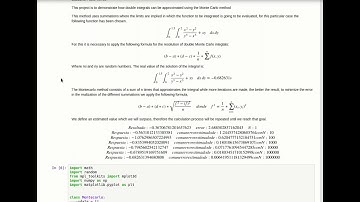 Integral Doble de Montecarlo