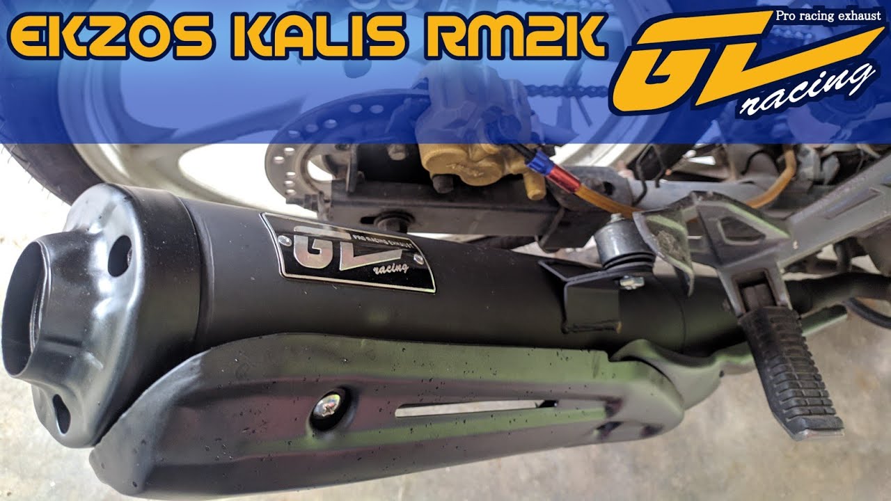 GL Pro Racing cutting standard exhaust ||28 mm - YouTube