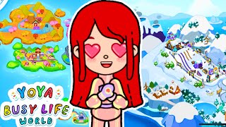 САМОЕ МАСШТАБНОЕ ОБНОВЛЕНИЕ В МИРЕ YOYA! ПАРЯЩИЕ МИРЫ! 😍☁ Yoya Busy Life World! 🌈