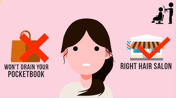 Hair And Beauty Salon 2D Animated Promo Video