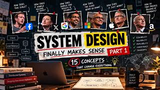 System Design Finally Makes Sense — 15 Concepts That Change Everything