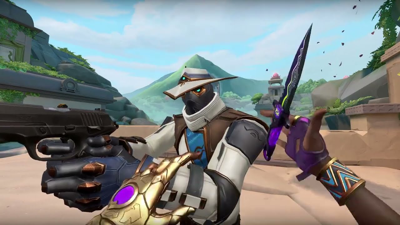 VALORANT Misericórdia Melee Variants Showcase - VALORANT VCT LOCK//IN Capsule Knife animation