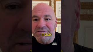 DANA WHITE ON FINDING CONOR MCGREGOR