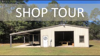 Shop Tour  All the Tools and Machinery I have!