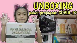 UNBOXING| pakej penjagaan COVID-19 (PPC) | Keluarga Malaysia