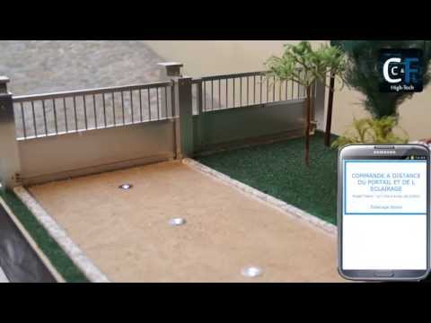 Commande à distance portail par Smartphone - Arduino