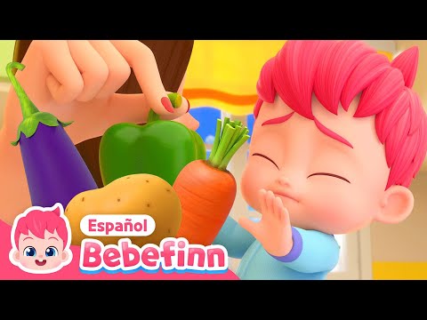 EP22 | ¡No Quiero Verduras! | Canción de los Vegetales | Canciones Infantiles | Bebefinn en español