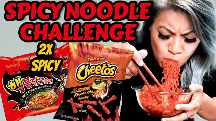 Spicy Noodle Challenge with Hot Cheetos