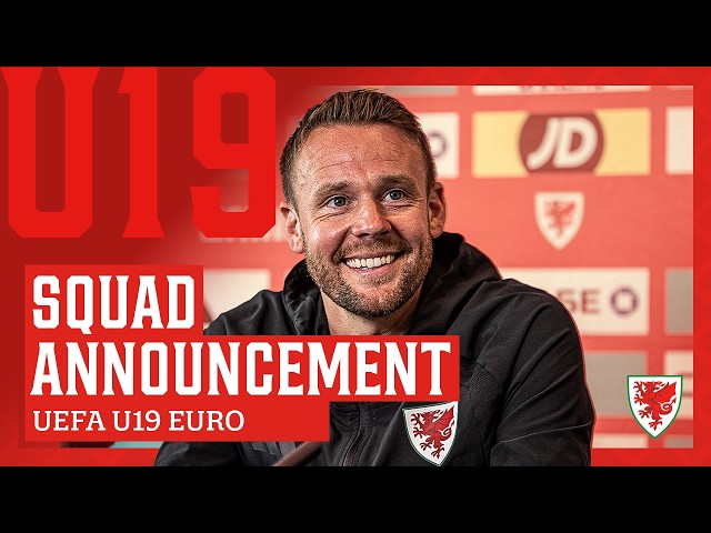 Chris Gunter Cymru MU19 Squad Announcement Press Conference | UEFA Under-19 European Championship