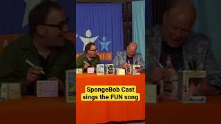 Spongebob Cast Sings the FUN Song!  #spongebob #funkopop