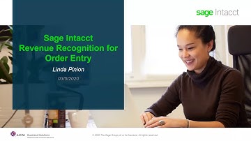 Revenue Recognition with Order Entry Demo