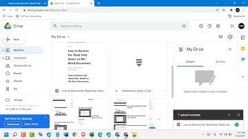 How to Convert PDF to Google Docs using Google Drive easy way