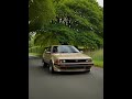 Toyota Corolla AE86 beige classic modified car