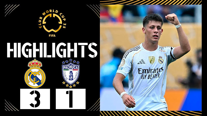 But Arda Güler | Real Madrid vs Pachuca 3-1 Résumé | Coupe du Monde des Clubs FIFA 2025