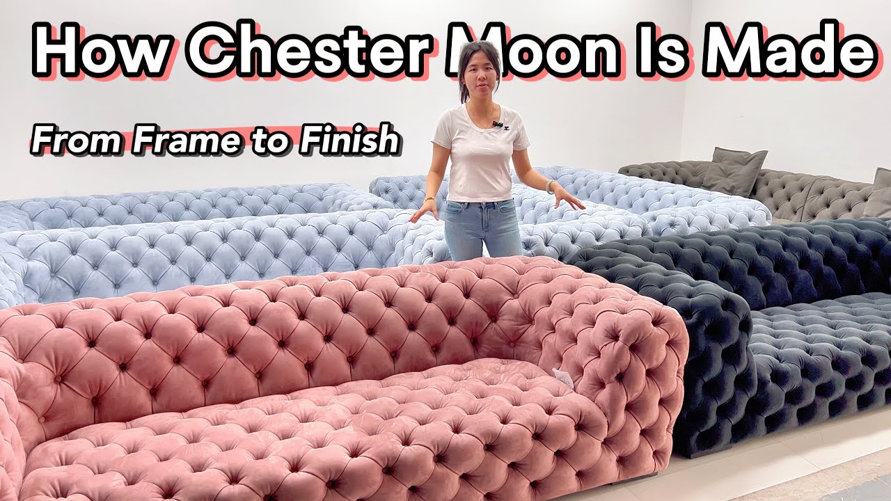 How We Make the Chester Moon Sofa | Inside Our Factory Production Tour