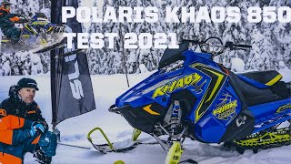 POLARIS KHAOS 850 2021 TEST (ENGLISH SUBTITLES)
