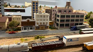 N scale Union Pacific and Santa Fe Railroad Layout Update 11/2022