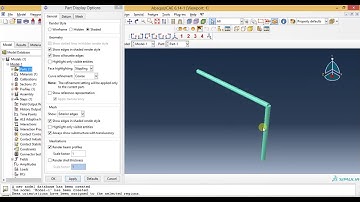 Abaqus Tutorials - How to Analyse 1D Frame In Abaqus 6.14