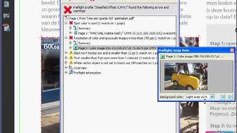 Hoe een drukklare PDF aanmaken, deel 2: PDF preflighting via Adobe Acrobat 9