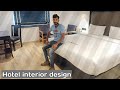 Hotel Interior Bedroom Design 2021  Latest Modular Hotel Bedroom interior design  in Raipur
