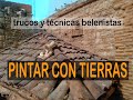 PINTAR CON TIERRA -técnicas belenistas-