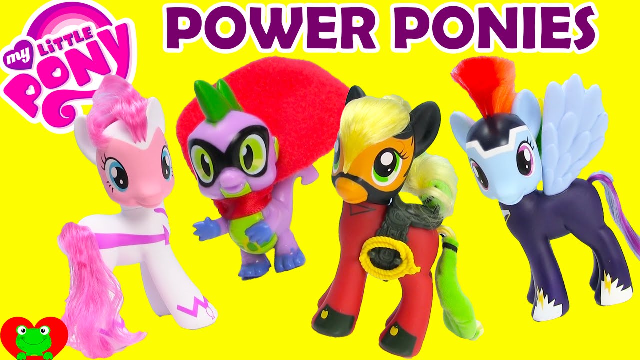 Power ponies. Пони игрушки. My little Pony hidden Dissectibles.