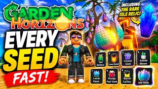 EVERY Forgotten Isle Seed FAST! 🌴 Including the RARE Isle Relic | Garden Horizons Guide