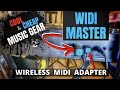 Widi master  wireless midi adapter  demo and review