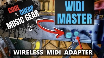 WIDI Master - Wireless MIDI Adapter - Demo and Review