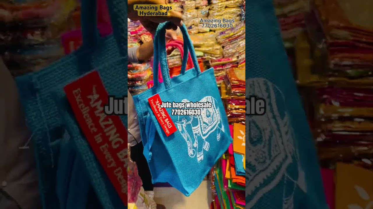 Jute bags wholesale for return gifts | Traditional and trendy designs at best prices | 7702616030 |