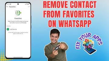 How to Remove a Contact From Your Favorites on WhatsApp