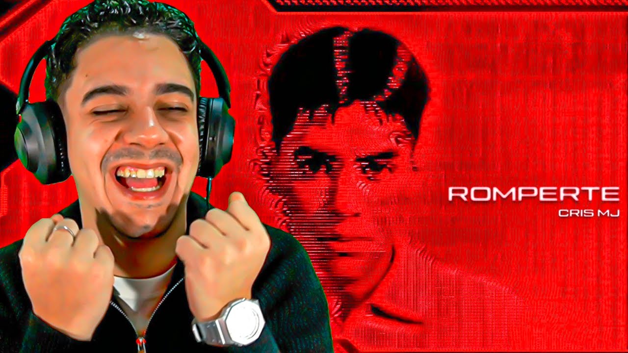 REACCION A Cris MJ - Romperte (Visualizer)
