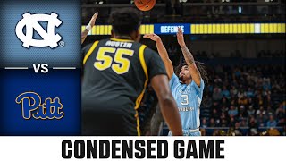 North Carolina vs. Pitt Condensed Game | 2024-25 ACC Men's Basketball