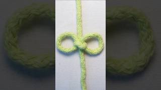 Eternal 8 Macrame Knot Step by Step Tutorial ♾️ #shorts #knots #macrame