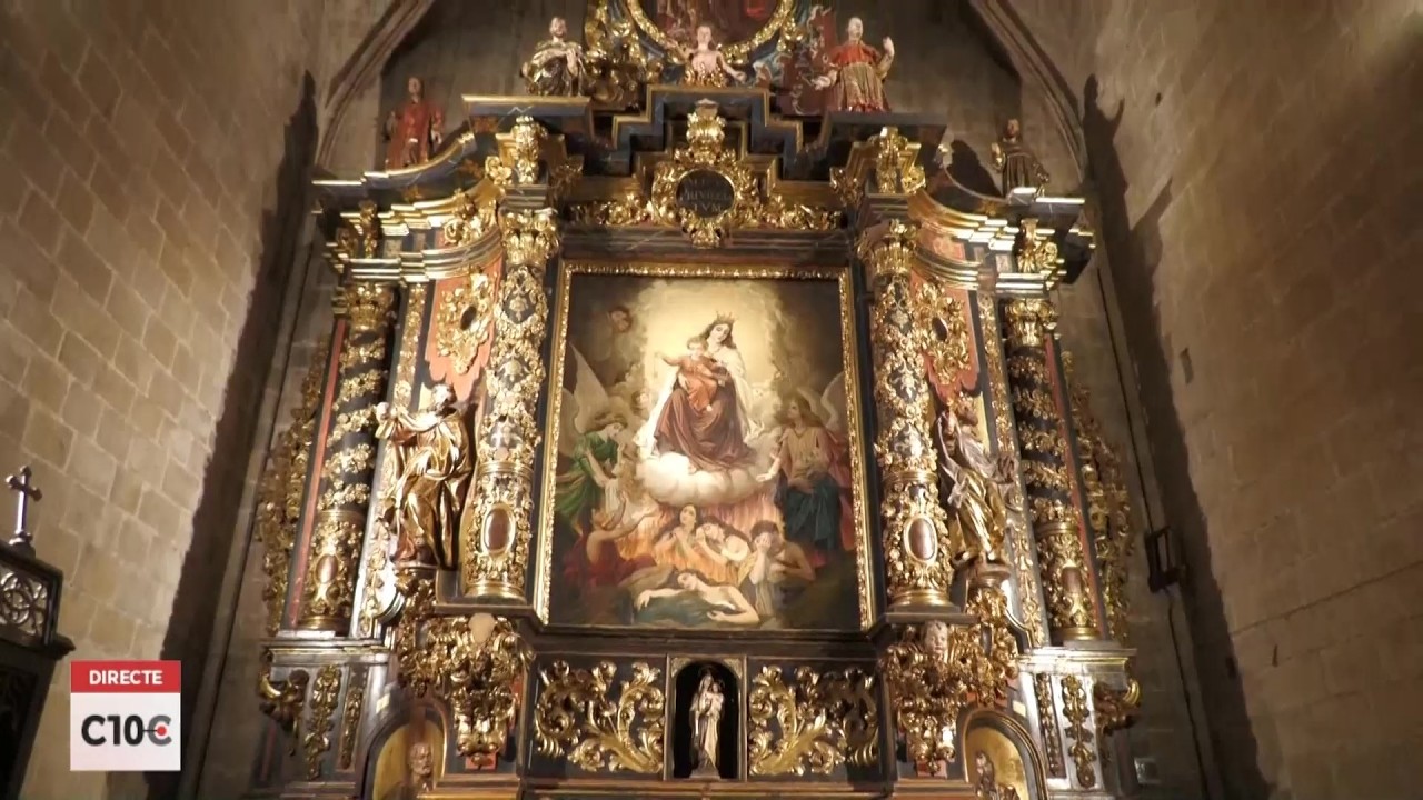 #C10C Finalitzen els treballs de conservació del retaule de la Mare de Déu del Carme de la Catedral